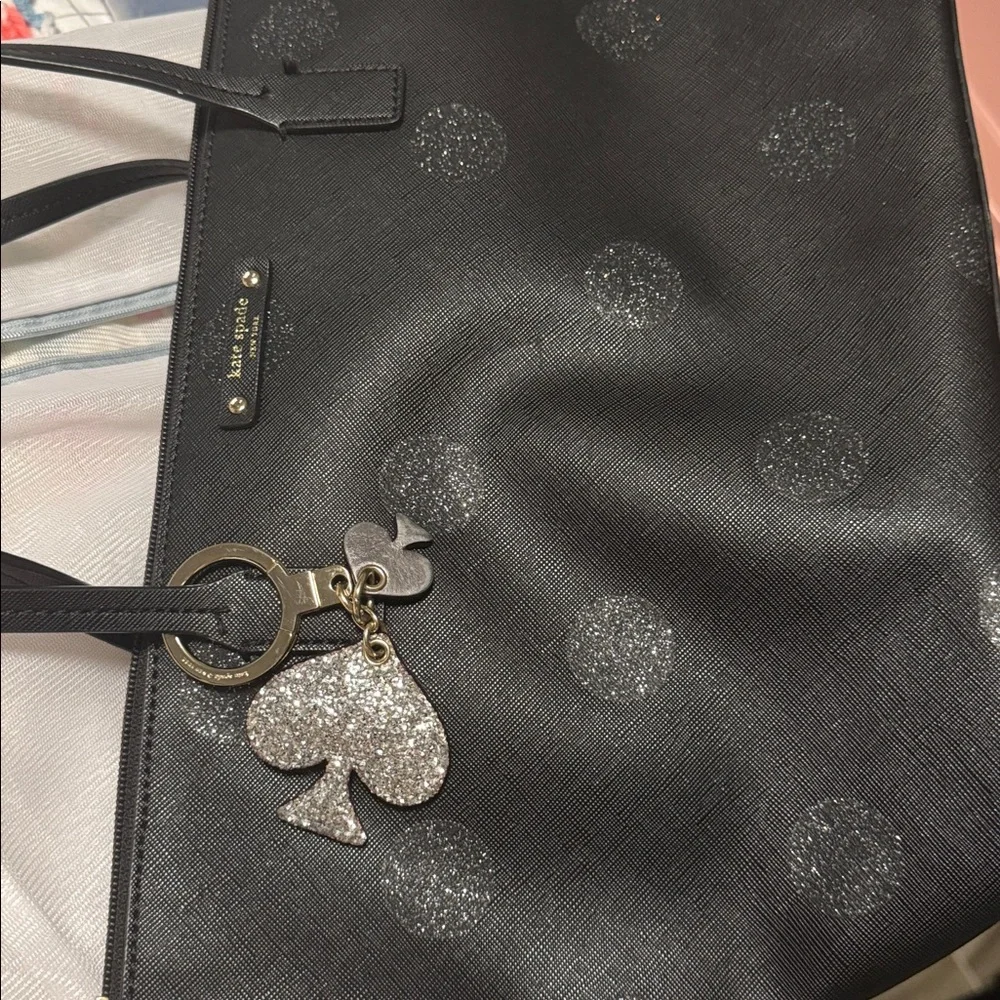 Rare Kate Spade New York Haven Lane polka dot tote